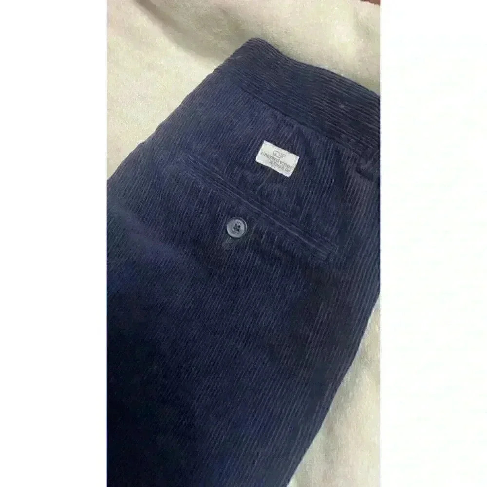 Vineyard Vines Boys Club Classic Multi Color Colorblock Corduroy Pants